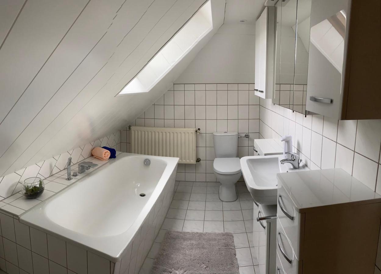 Ferienwohnung Zum Schloss Halbe Exterior photo